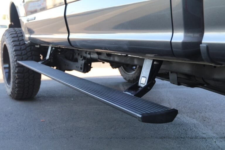 GMC Sierra AMP Research Power Step Electric Running Boards