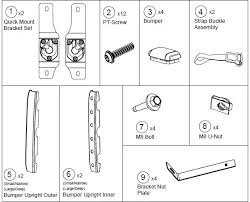 Universal Bed Extender Mounting Brackets